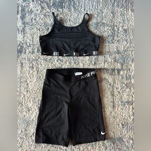 Nike Black Athletic Set